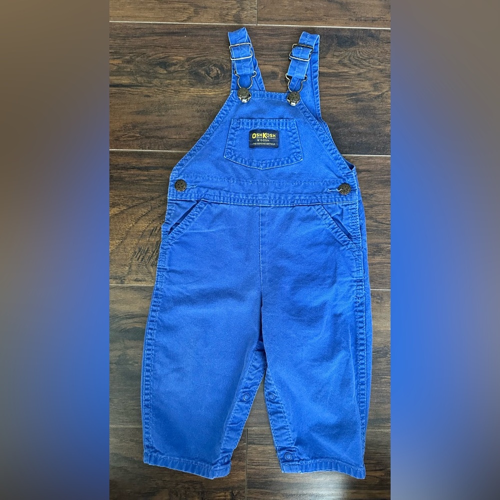 Vintage OshKosh B'gosh Blue Kids Overalls